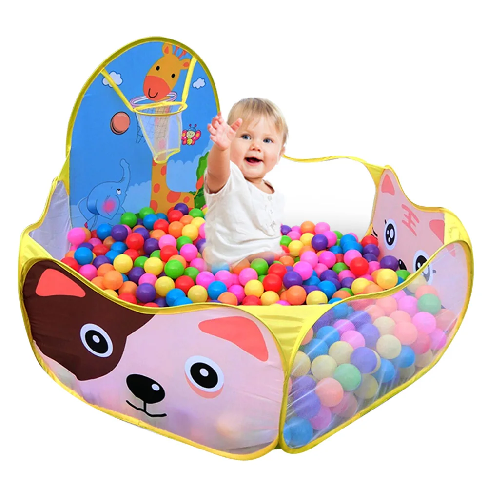 Foldable Baby Play Tent Kids Ocean Balls Playhouse Outdoor Portable Ocean Tents Indoor Balls Hours font
