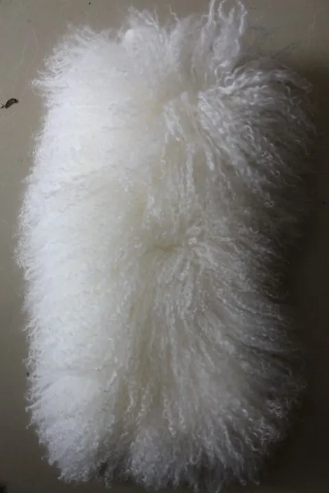 Mongolian lamb fur boot cover  real sheep fur boot topper tibetan long hair sheep fur leg warmer (4)