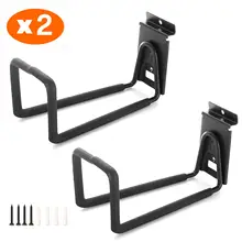 Hose Hooks, Heavy Duty Garage Storage Utility Tool Double Holder Bike Hanger Organizer for Bicycle Ladder and Folding Chairs
