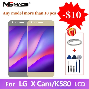 

5.2" Original For LG X Cam K580 LCD Display Touch Screen Digitizer Replacement Assembly Parts For K580DS LCD With Frame