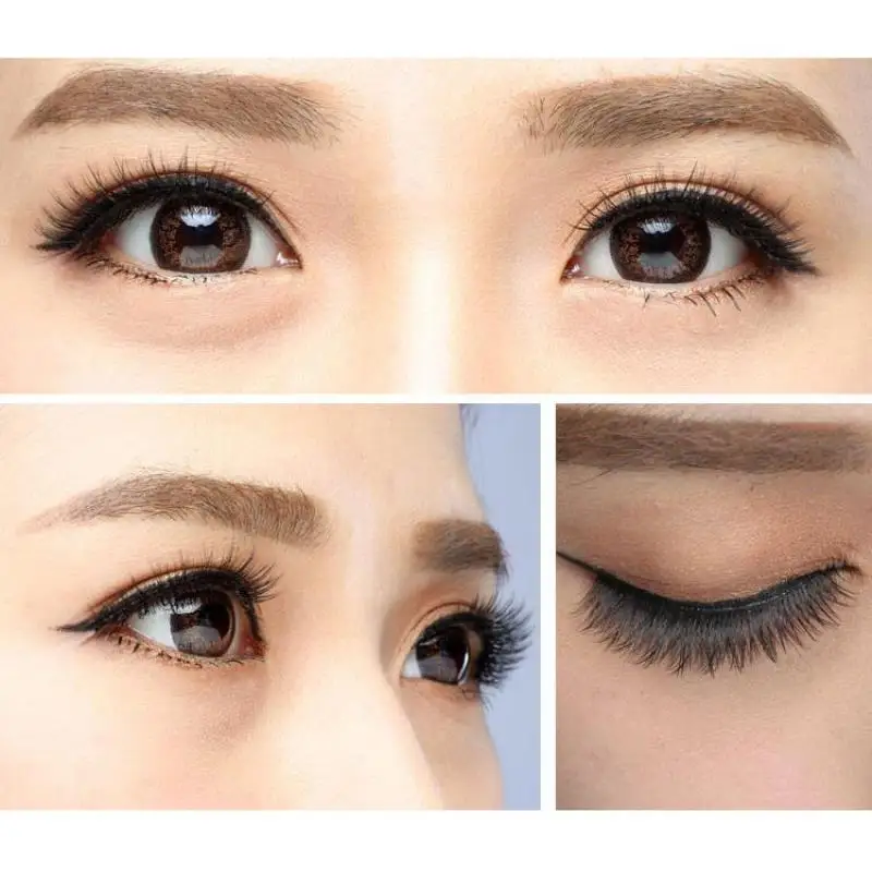 Shellhard 5Paris Fashion Handmade Fake Eyelash Natural Long Thick Eyelash Party Eye Lash For Makeup Tool