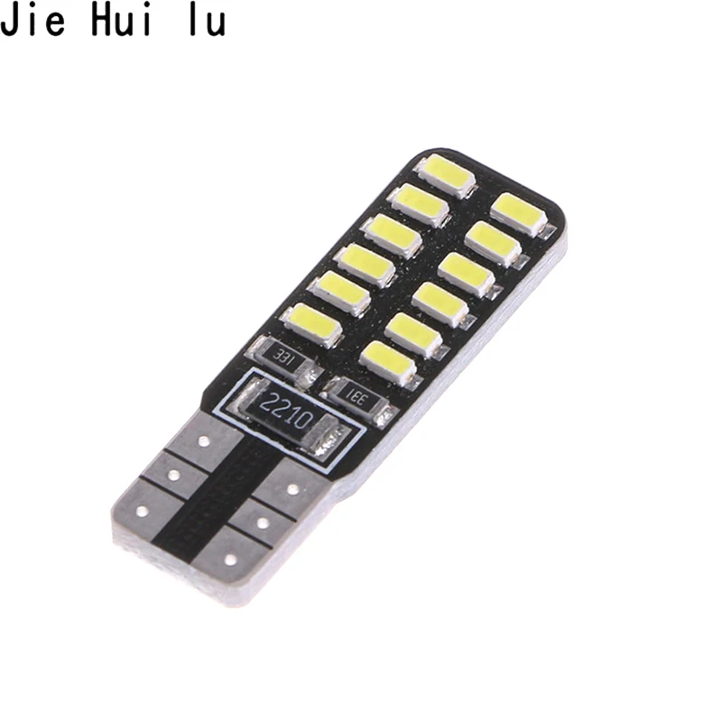 Светодиодсветильник лампа 100X T10 Canbus 3014 W5W 194 24 SMD без ошибок с клиновидным цоколем