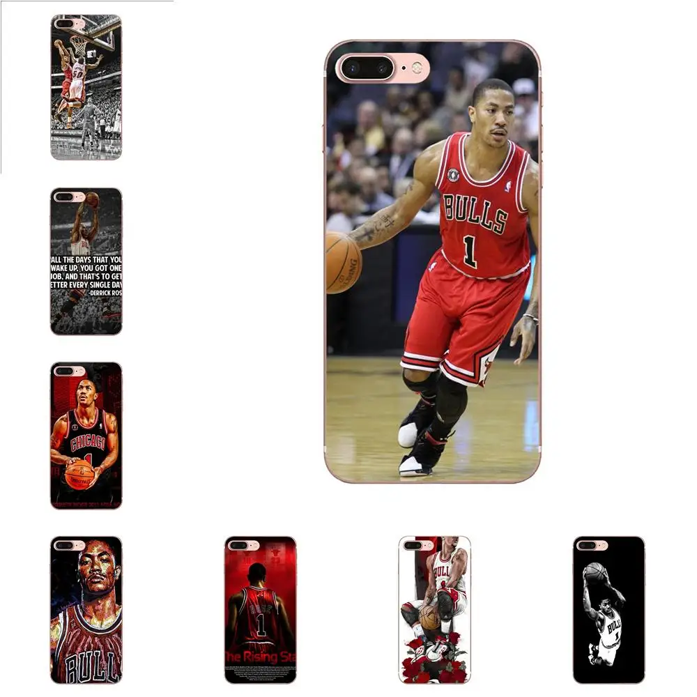 Derrick Rose для Huawei P7 P8 P9 P10 P20 P30 Lite Mini Plus Pro 2017 2018 2019 Coque Shell Прозрачный чехол