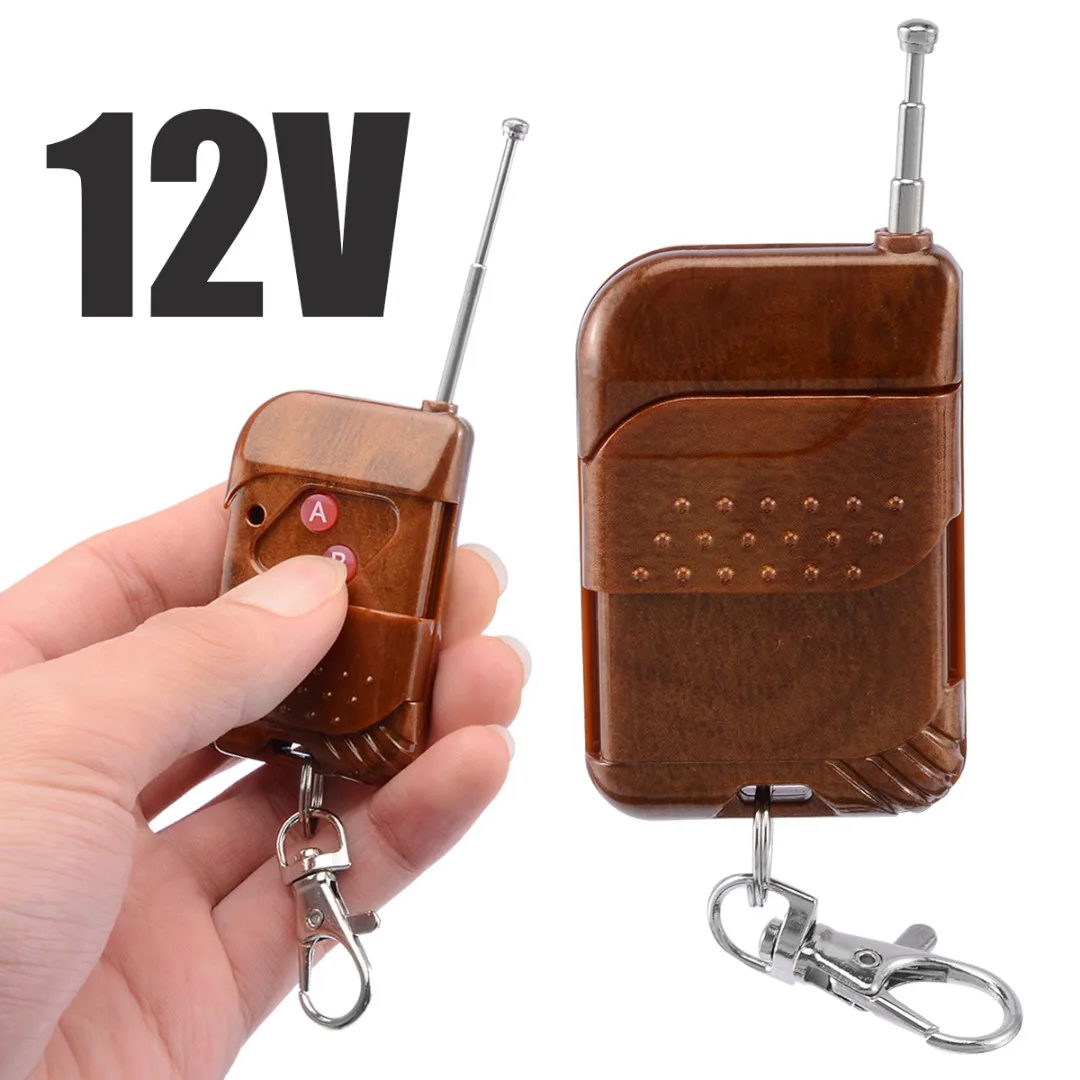 DC 12V Wireless Relay Remote Control Switch Receiver Transmitter Home Light Garage Door Opener DIY Switches