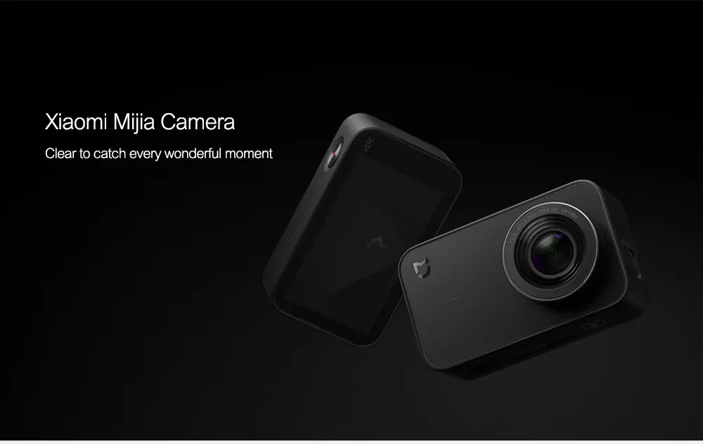 Original Xiaomi Mijia Mini Action Camera Digital Camera 4K 30fps Video Recording 145 Wide Angle 2.4 Inch Touch Screen Sport Smart App Control ok (1)