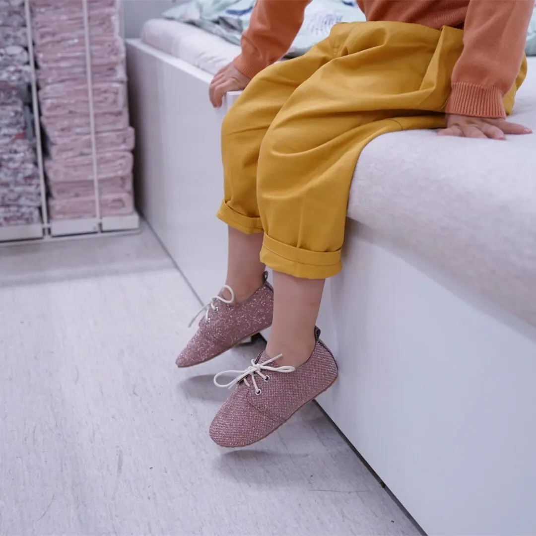 Детская обувь Littlesummer блестящая нескользящая для маленьких мальчиков школьная