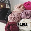 95*180cm One Piece Solid Plain Shinny Scarf Oversize Islam Shawl Head Wraps Soft Long Muslim Silk Linen Shimmer Hijabs 2