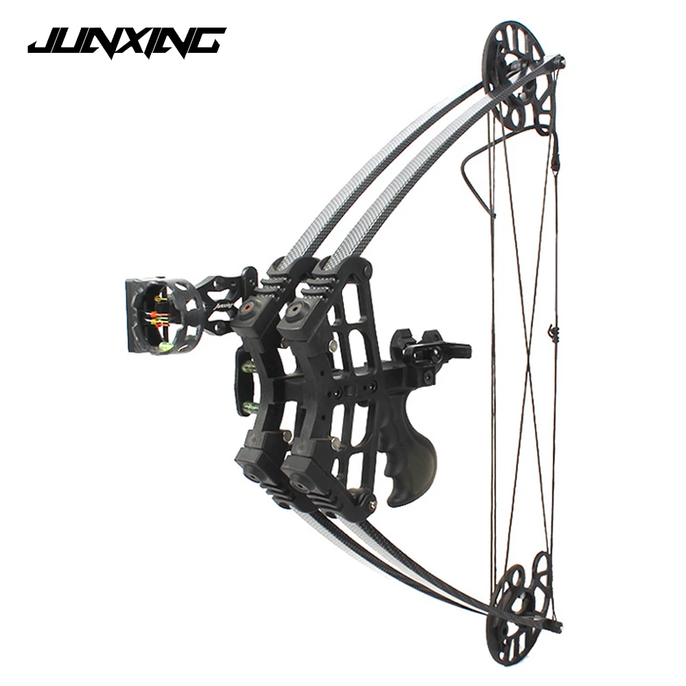 

45Lbs Triangle Bow Camo/Black Compound Bow 270fps IBO Speed for Left and Right Hand User Archery Hunting Shooting