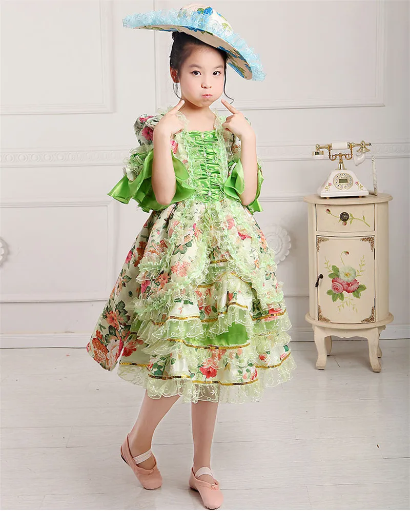 H1502-1green costume