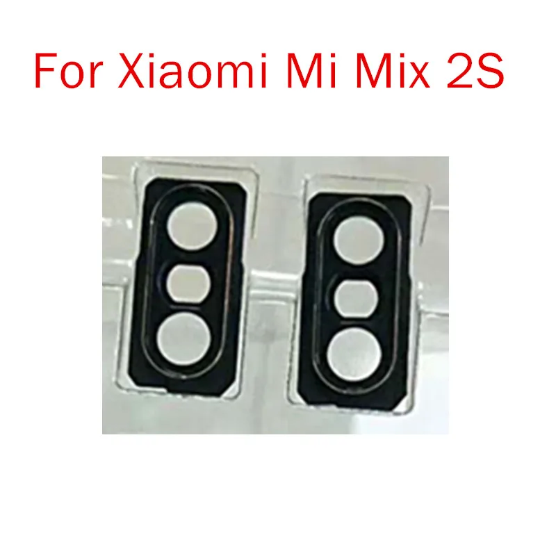 

For Xiaomi Mi Mix 2S Back Camera Glass Lens with Frame Main Rear Camera Lens with Frame for Xiaomi Mi Mix 2S Repair Spare Parts