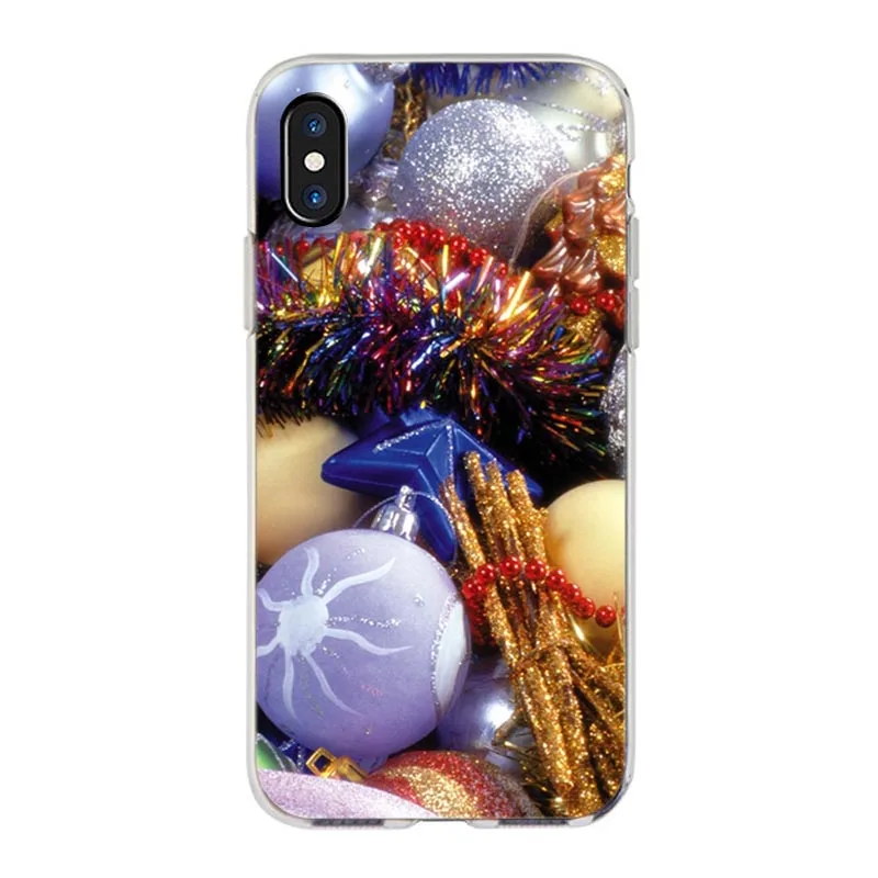Счастливого Рождества Телефон чехол для iPhone X XR XS MAX 6s 7 8plus x 5s se 12pro 11pro max с новым