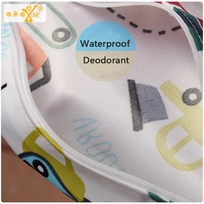 Diaper Bag Wet Wipes Bag 38x28cm Waterproof Baby Diaper Bags Wet Bag Reusable Washable Cloth Diaper Storage Tote Waterproof Swim Nappy
