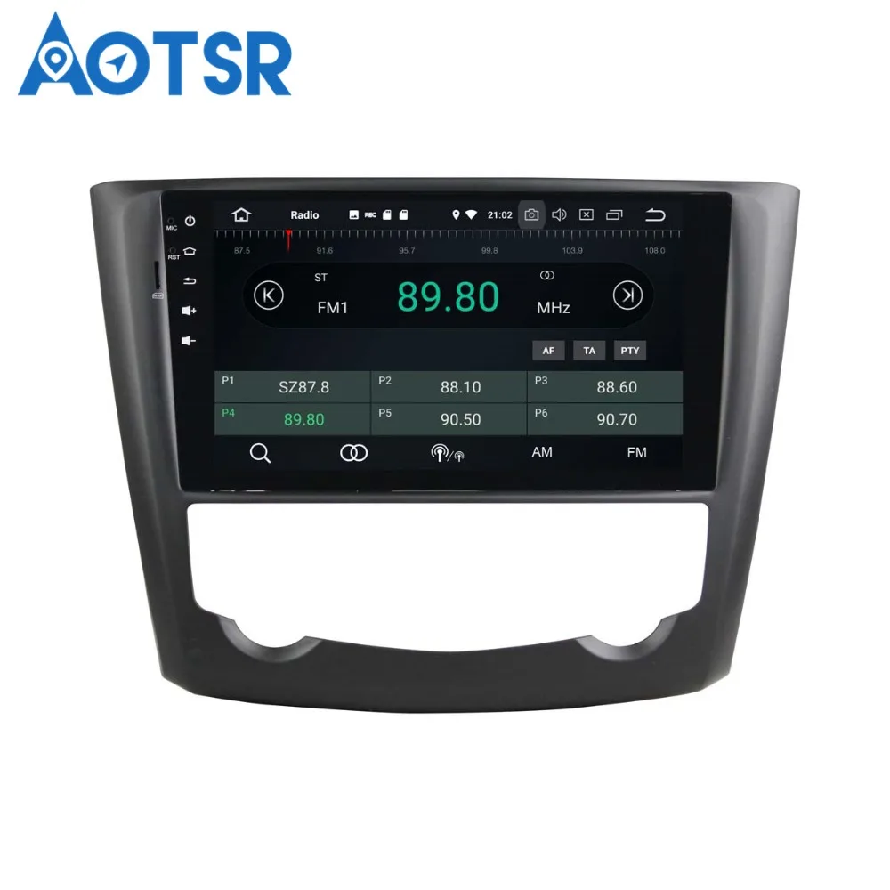 Автомобильный DVD плеер Aotsr Android 8 0 7 1 С GPS навигацией для Kadjar 2016 полносенсорный