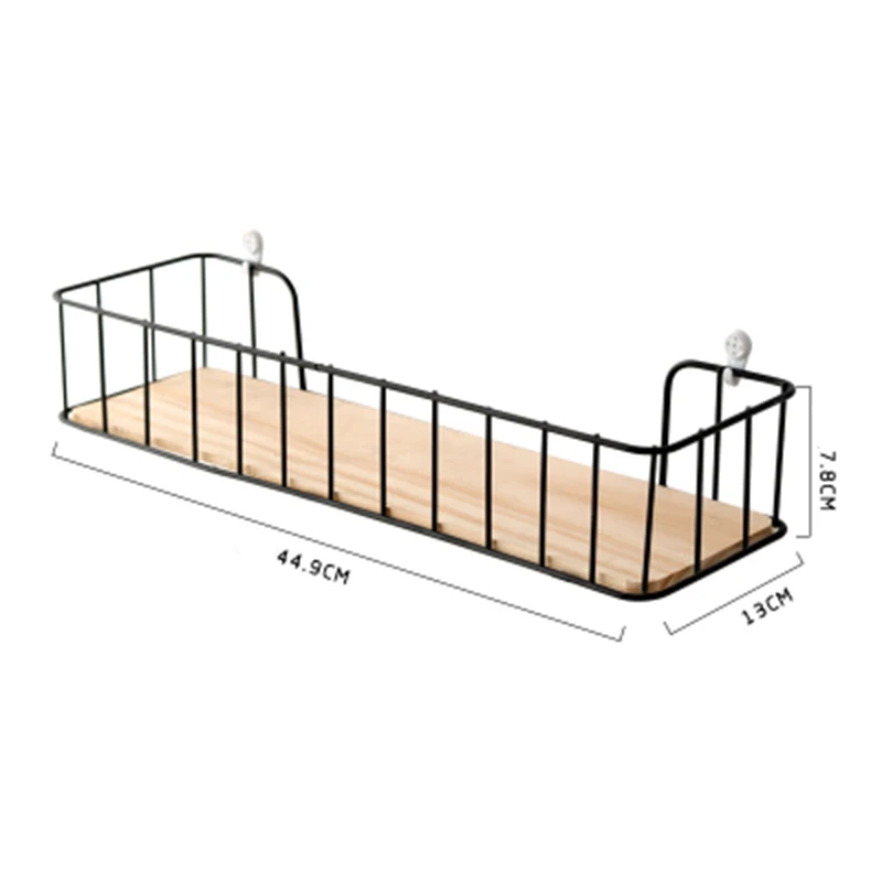 

Modern Home Nordic-Style Mesh Grid Iron Art Rack Wall Storage Stand Decoration