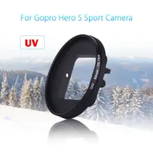 Junestar 52mm Protective Camera Clear Glass UV Lens Cover Case Protector Kit For Gopro Hero 5 Action Camera