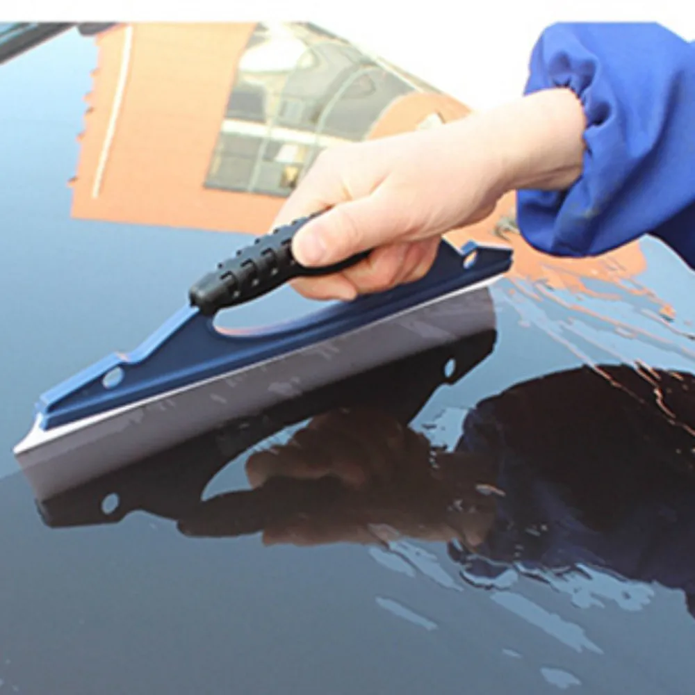 Микрофибра щетка для очистки лобового стекла автомобильное окно лобовое стекло легко очиститель инструмент для чистки автомобилей Синяя щетка для рукоделия# D