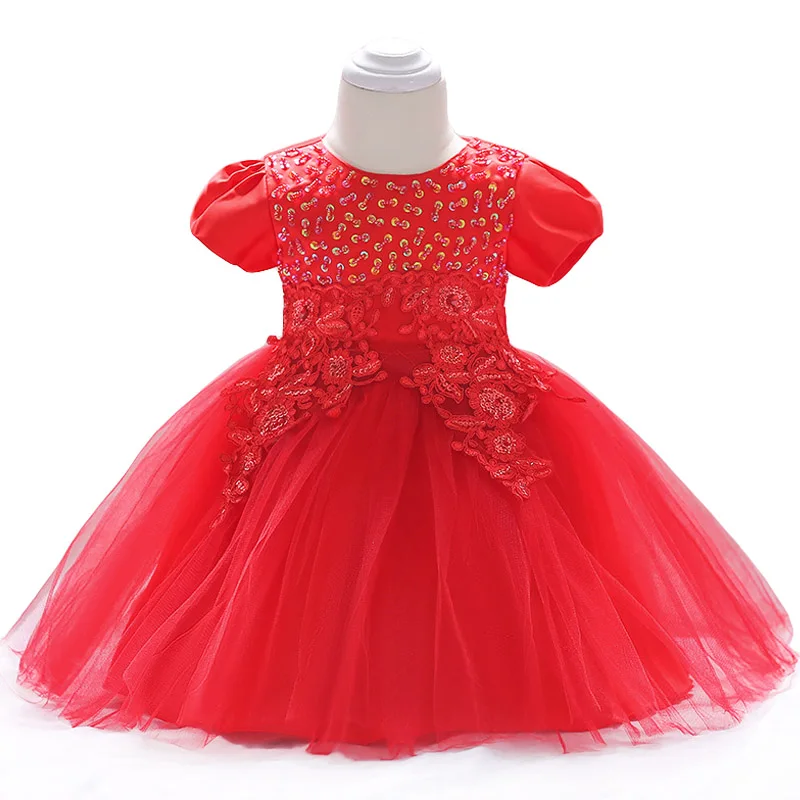 Baby Girls Dress 2018 Summer Baby Girls Princess Dress For Girls 1 Year Birthday Dress Infant Party Dress Baby Christmas Costume