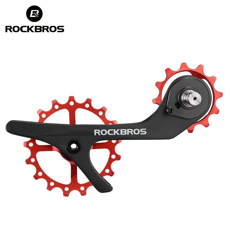 ROCKBROS велосипед задний переключатель Шкив 11 скоростей цепное колесо комплект из углеродного волокна подходит Shimano 9100 9150 R8000 R8050 запчасти для велосипеда