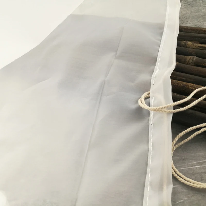 2pcs Brew Mesh Bag W/ String Food Grade Wine Beer HomeBrew Bucket Filter 20*30cm 2pcs Brew Mesh Bag W/ String Food Grade Wine Beer HomeBrew Bucket Filter 20*30cm