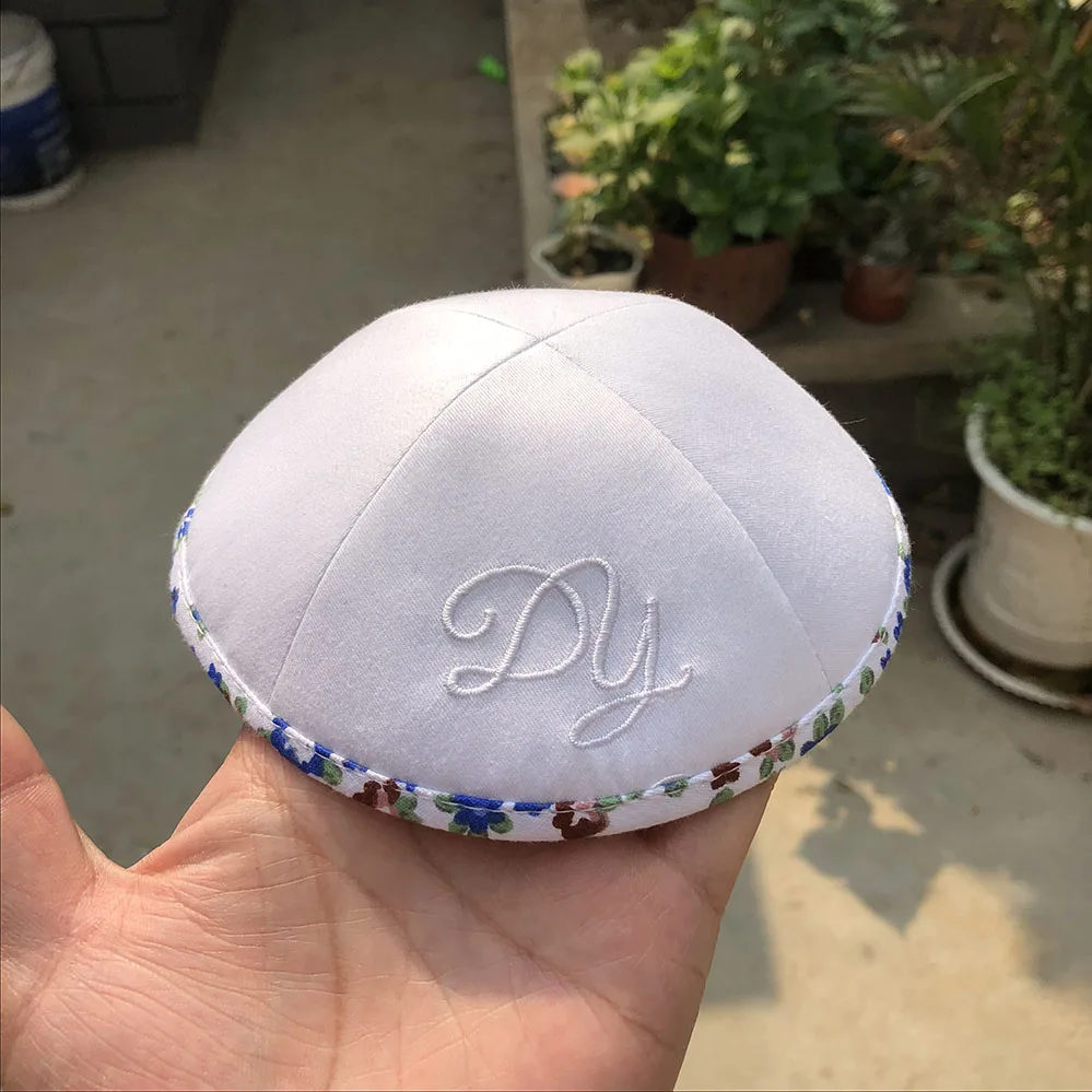 Cotton kippa, kippah, kippot, kipot, yarmulke, yarmulka