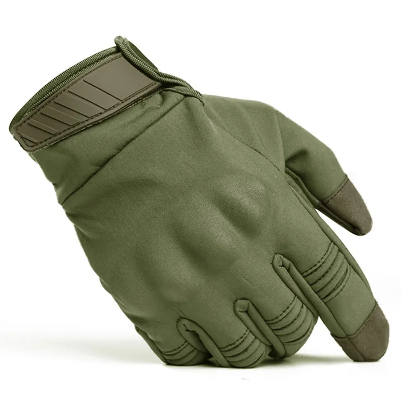 Мягкая оболочка водонепроницаемый открытый камуфляж полный палец перчатки для мужчин для верховой езды тренировочные армейские тактические армейские рукавицы можно сенсорный экран