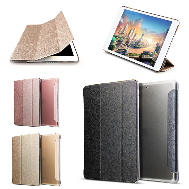 

Ultra-thin 9.7 Inch Tablet Case Protective Case PU Leather+PC Auto Sleep 3 Color Shockproof New for iPad 9.7'' 2017/2018