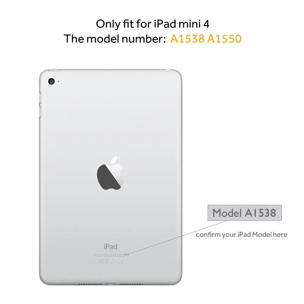 Ультратонкий умный чехол из ПУ кожи с магнитом|case for ipad|case ipad minismart cover |