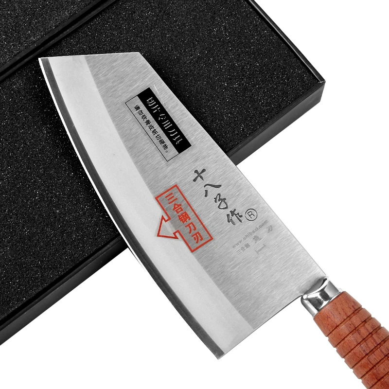 SHIBAZI F214 1 Профессиональный 2 5 дюймовый нож шеф повара из плакированной стали с
