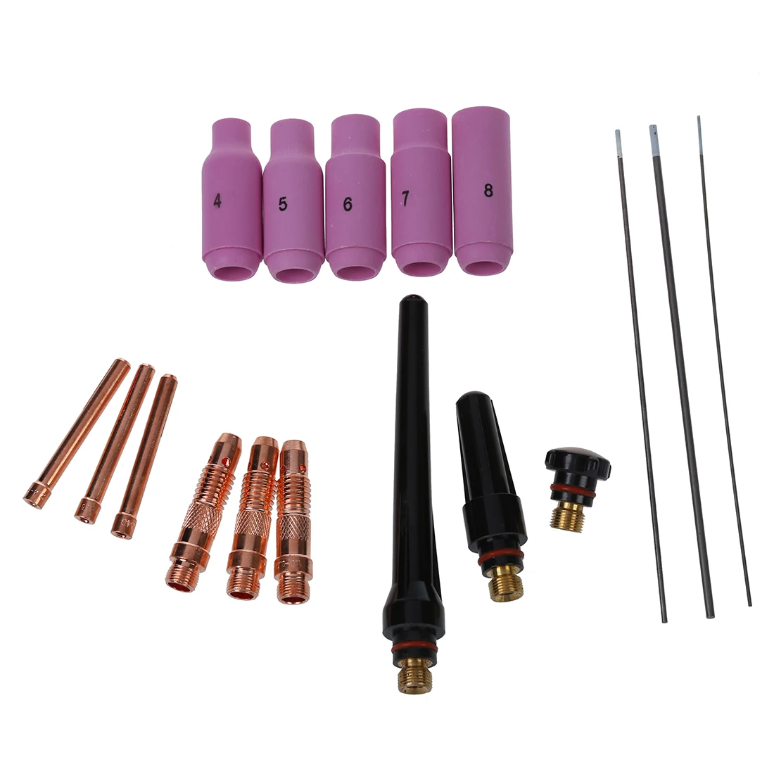 Buy 17PCS TIG welding WP 17/18/26 Accessories kit from