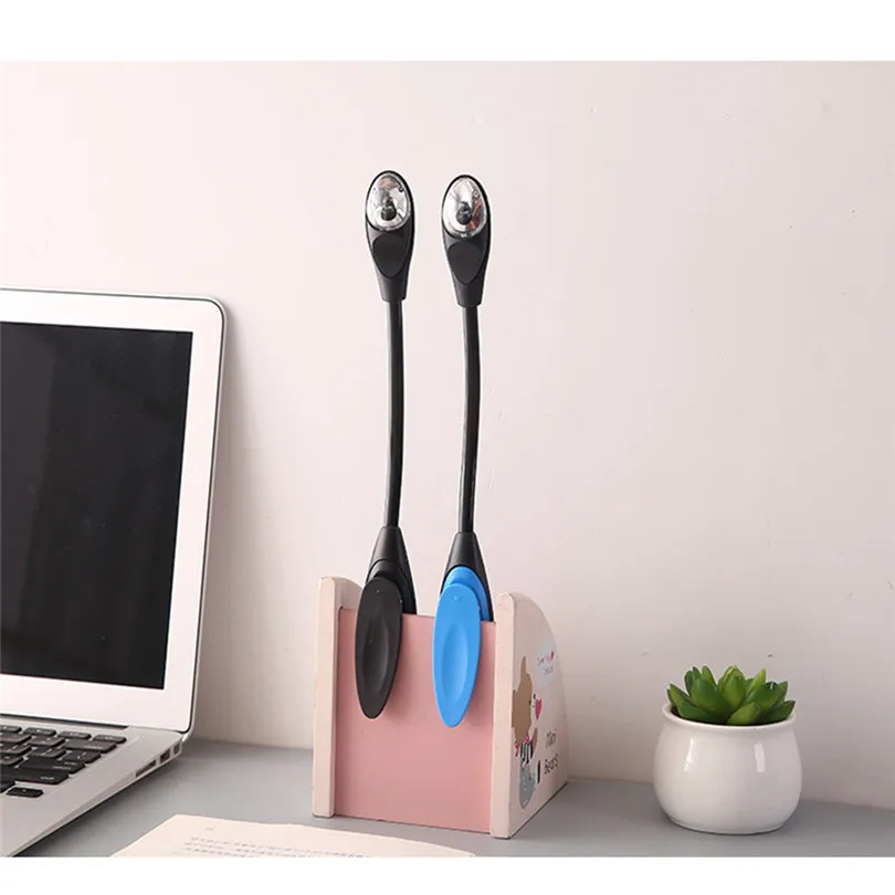 Garland Night Light Fine Convenient Portable Travel Book Reading Light Lamp Mini LED Clip Booklight Luces De Navidad 35NE804