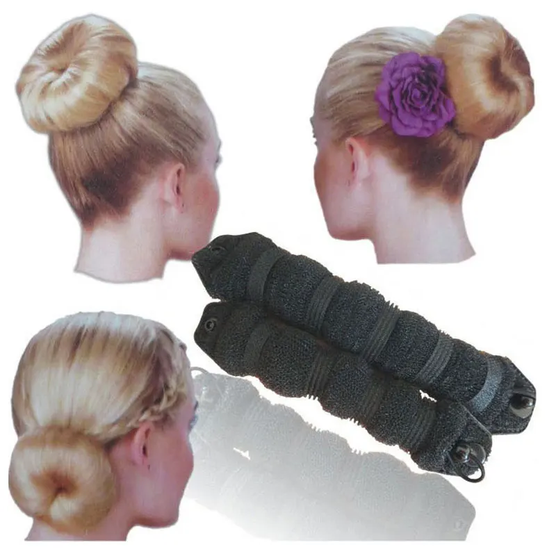 2pcs Diy Braid Hair Styling Tools Women Ladies Magic Twist Sponge