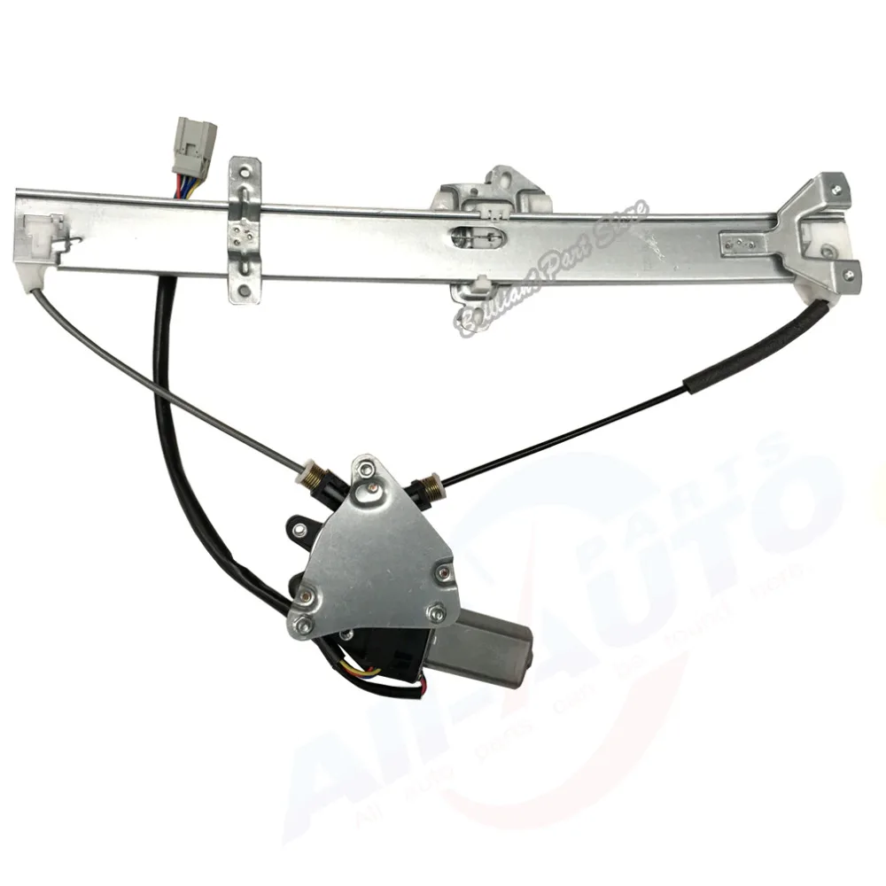 

1pc Front Left Driver Side Window Regulator W Motor Fit For Honda Jazz Fit 2005-2008