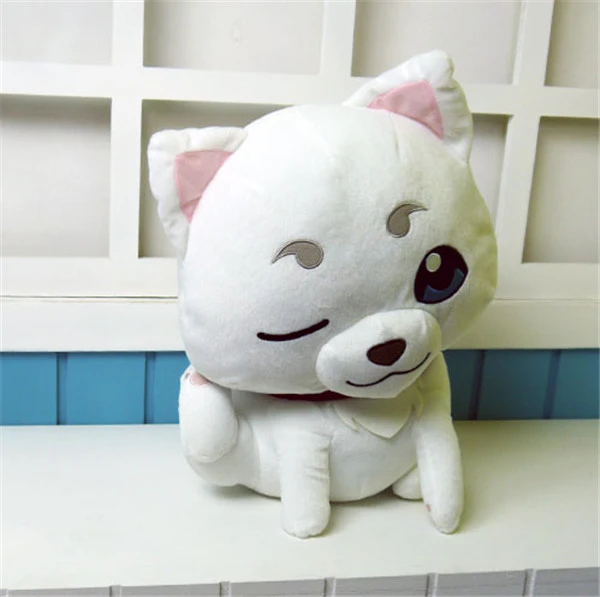銀魂銀魂定春コスプレ白マスコットおもちゃぬいぐるみ ぬいぐるみ漫画の人形 Mascot Aliexpress