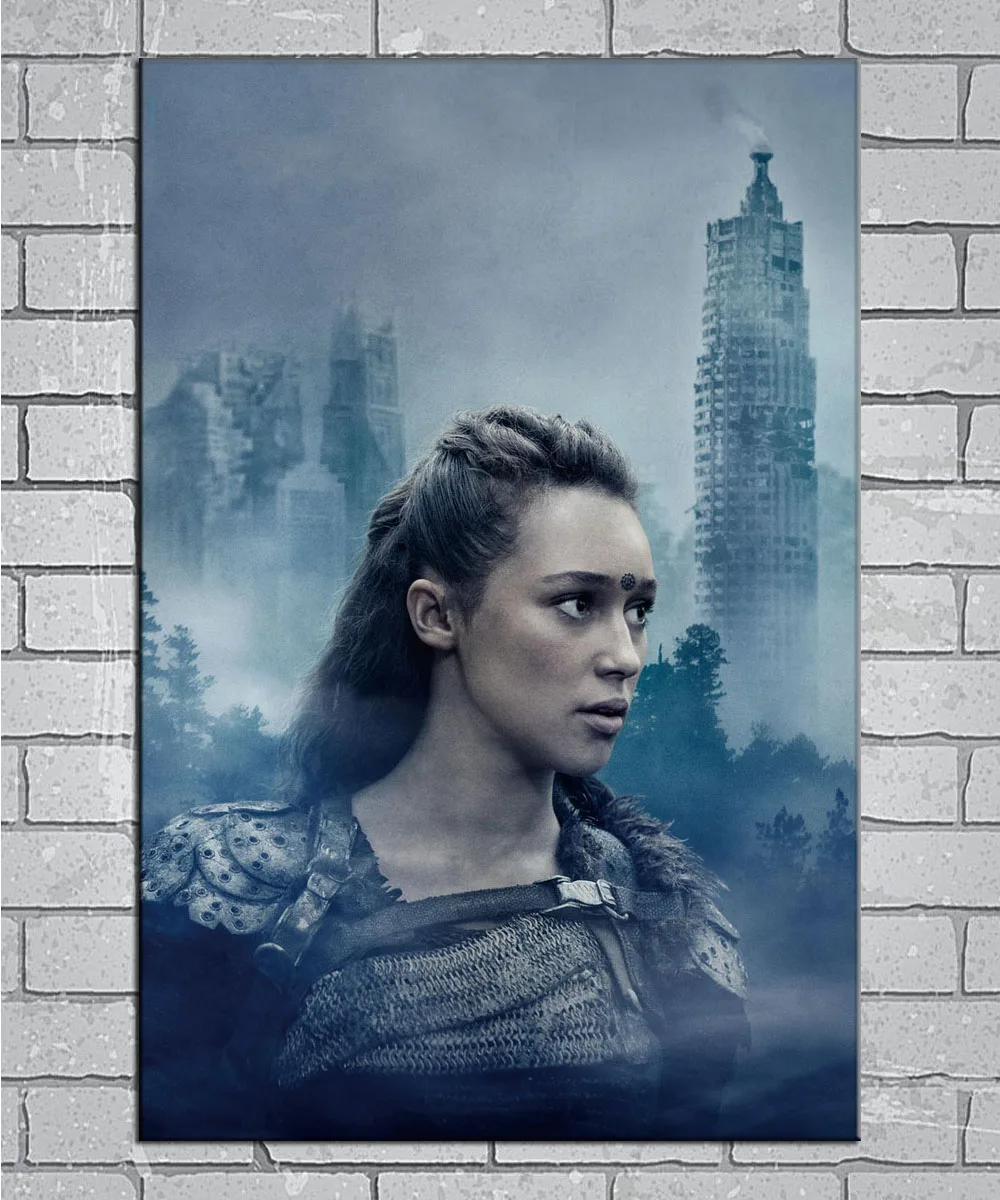 

Commander Lexa The 100 Light Canvas Custom Poster 24x36 27x40 inch Home Decor N476