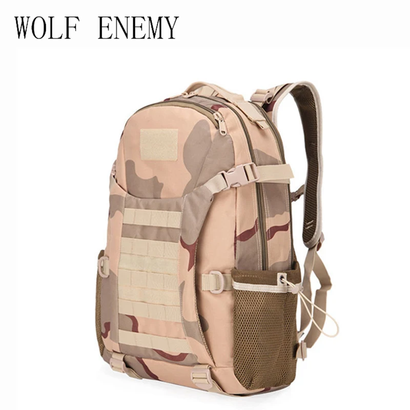 

50L Molle Camping Rucksack Tactical Military Backpack Bags Waterproof Backpacks Camouflage Hiking Outdoor Shoulder Bag