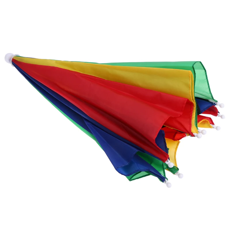 Umbrella Hat 55/65cm Portable Folding For Women Men Fishing Hiking Golf Beach Handsfree umbrella hat