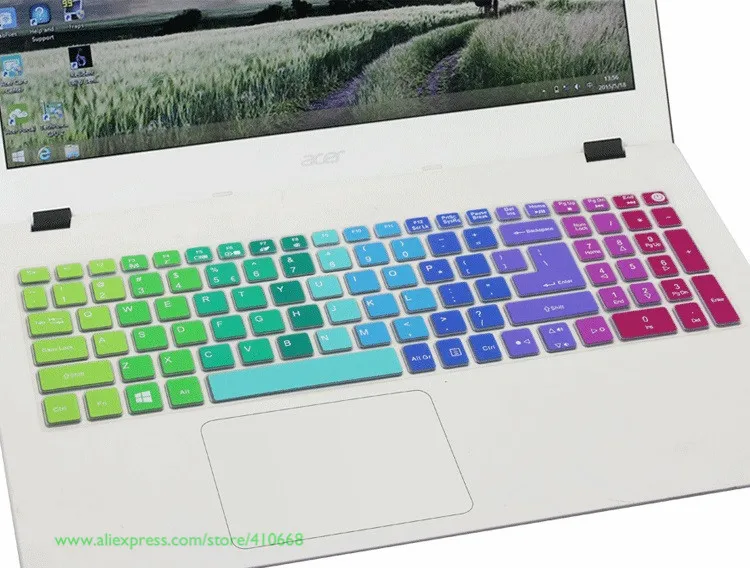 15 6 дюймовый силиконовый чехол клавиатура для Acer Aspire 3 A315 51 53 51G 53G Ex2520 21/31/32/51/53 A515