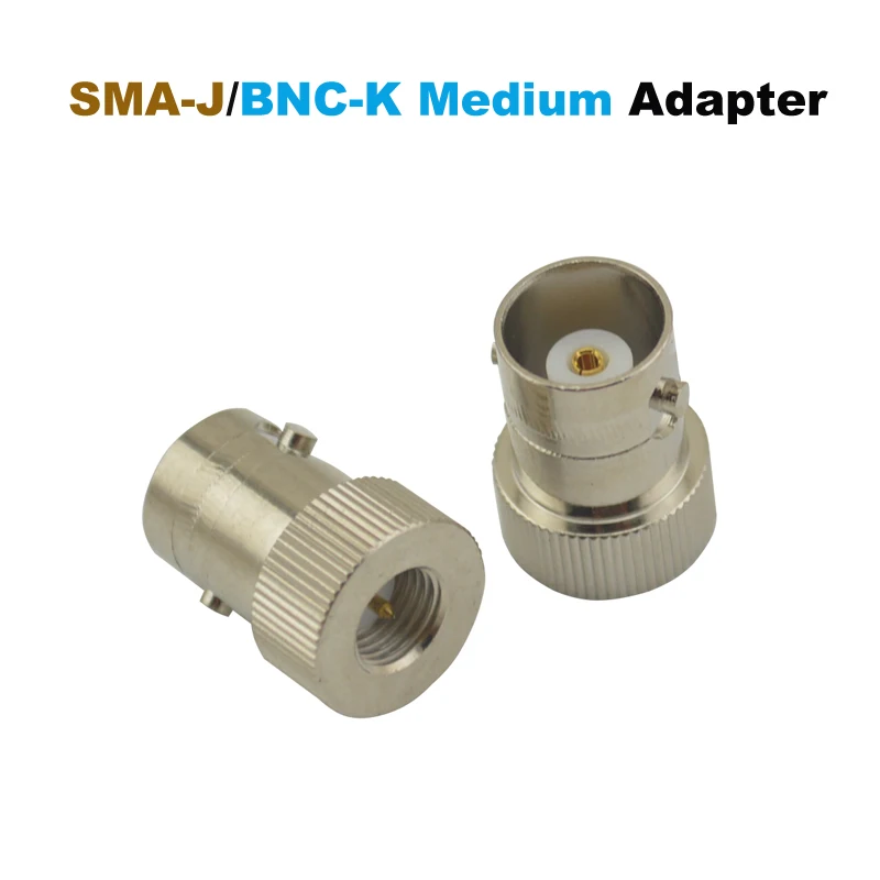 SMA-J (SMA Male)/BNC-K (BNC Female) jack Medium Size RF Adapter 3