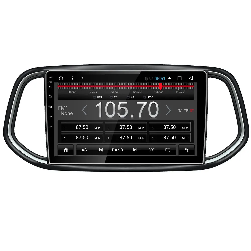 Flash Deal 10.1" IPS 4G DSP Carplay Android 8 Octa Core 4GB RAM 64GB ROM RDS Car DVD Player Radio Stereo GPS Glonass For Kia KX3 2014-2017 2