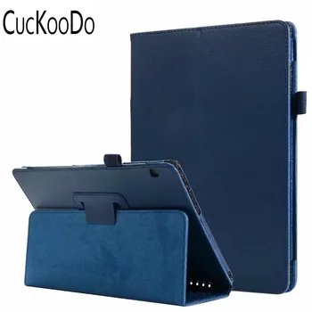 

30Pcs/lot Slim PU Leather Protective Tablet Cover with Stand Feature For Huawei MediaPad T5 10'' 2018 Tablet