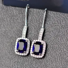 

SICCSAEE Luxury Various Color Stud Earrings For Women Fashion Style Squarte Shape Rhinestone Big Earrings Jewelry Gift