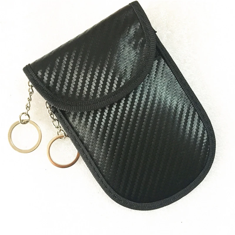 Дистанционные ключи RFID электромагнитное Экранирование сумки Faraday Keyless входной чехол для автомобильных ключей чехол FOB сигнальный блок протектор BAG1030