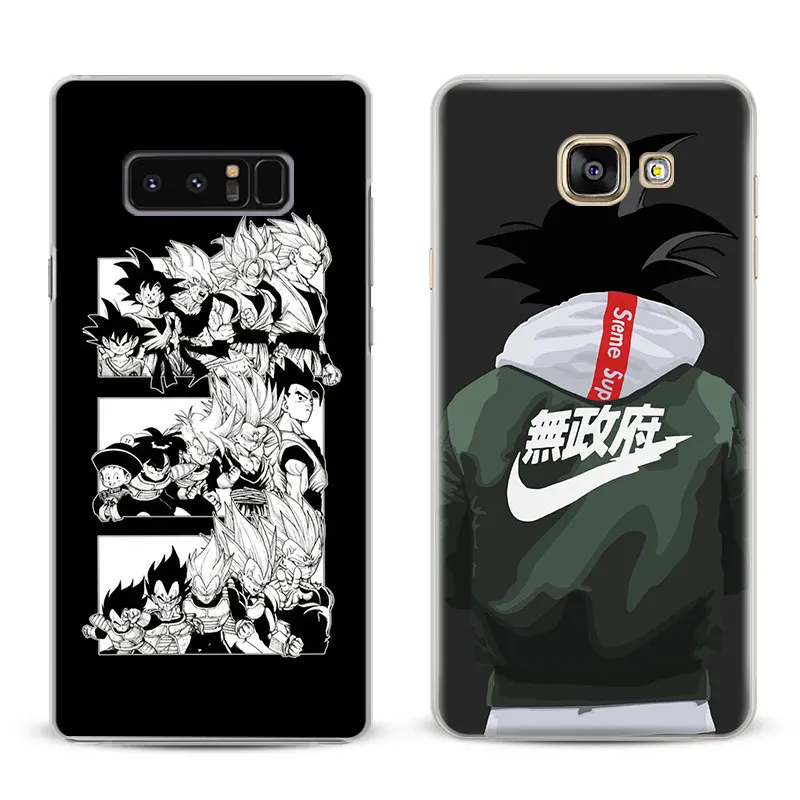

DRAGON BALL Z DBZ Goku For Samsung Galaxy S4 S5 S6 S7 Edge S8 S9 Plus Note 8 2 3 4 5 A5 A7 J5 2016 J7 2017 Phone Case Shell