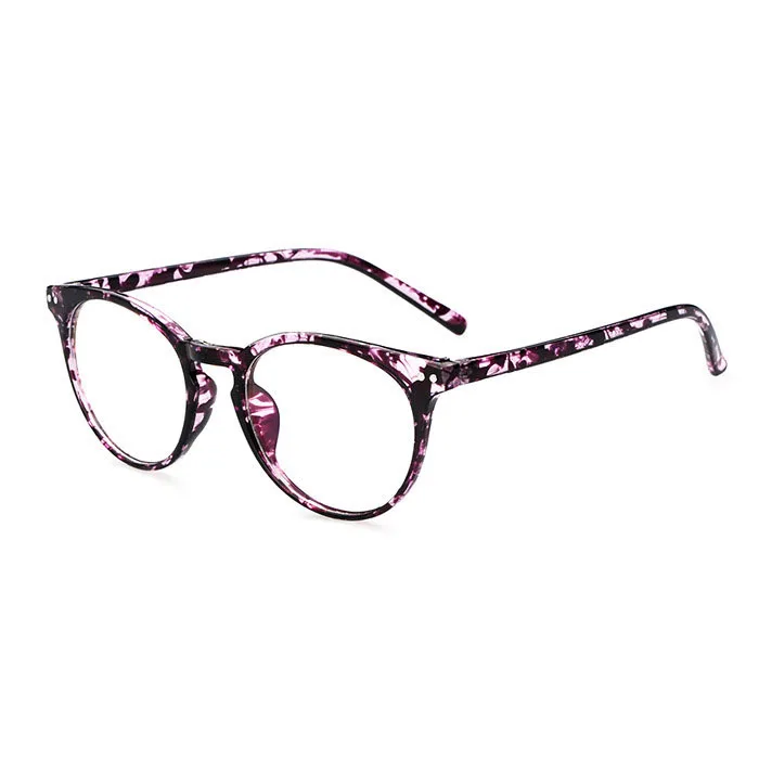 Модные женские очки кошачий глаз, оправа для мужчин, оптическая оправа, ретро очки, компьютерные очки, прозрачные очки - Цвет оправы: 1
