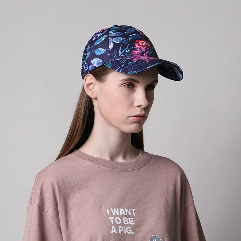 Unique Design Baseball Cap for Women Men Bone Printing Pattern Caps Cotton Popular Street Art Hats Snapback