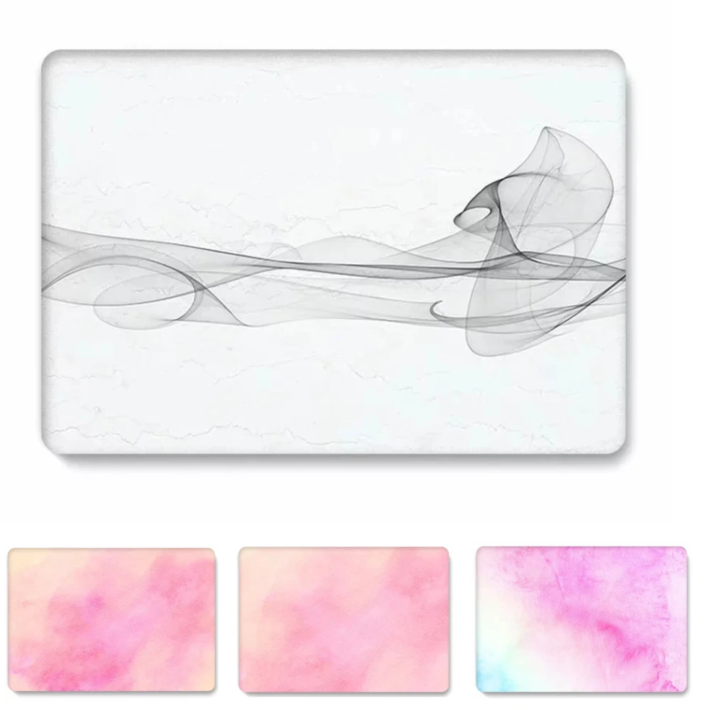 Чехол с печатным рисунком для Apple Macbook Air 11 13 Pro 12 13 15 Сенсорная панель защитная оболочка для Mac 11,6 13,3 15,4 рукав