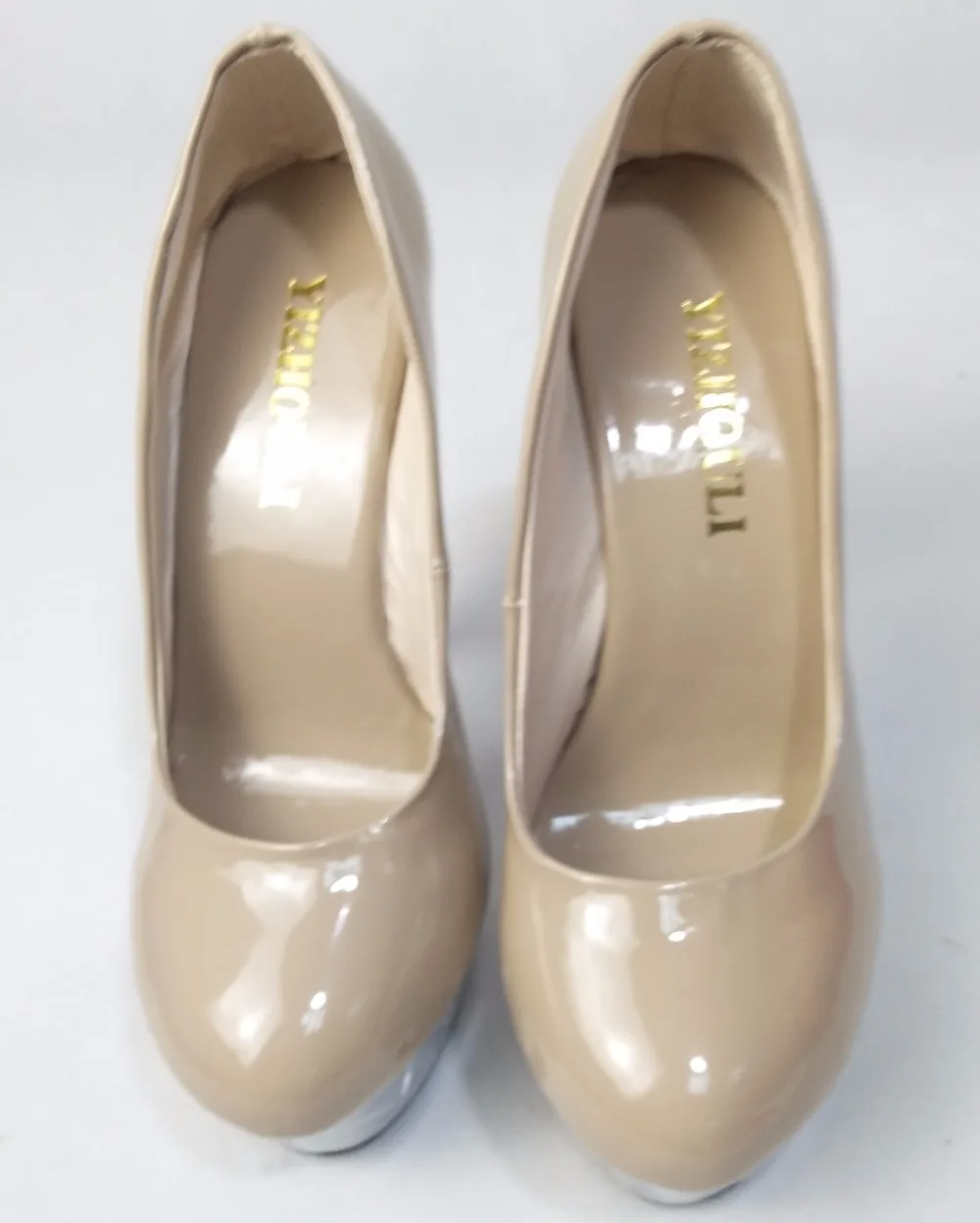 Ultra high heel waterproof platform shoes 15cm thin with hate sky-high crystal heel shoes new Dance Shoes