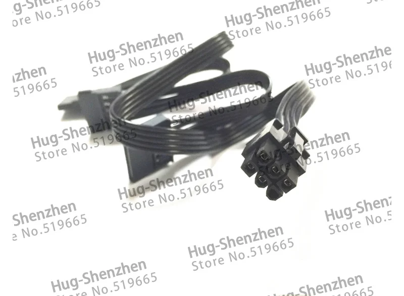 PCI E 6pin Мужской 1 до 3x SATA 15pin модульная Мощность кабель для SS 400FL2 SeaSonic Platinum 400 без