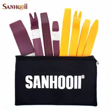 SANHOOII 8in1 Good Quality Hard Auto Radio Interior Door Clip Panel Disassembly Dashboard Trim Removal Repair Tool