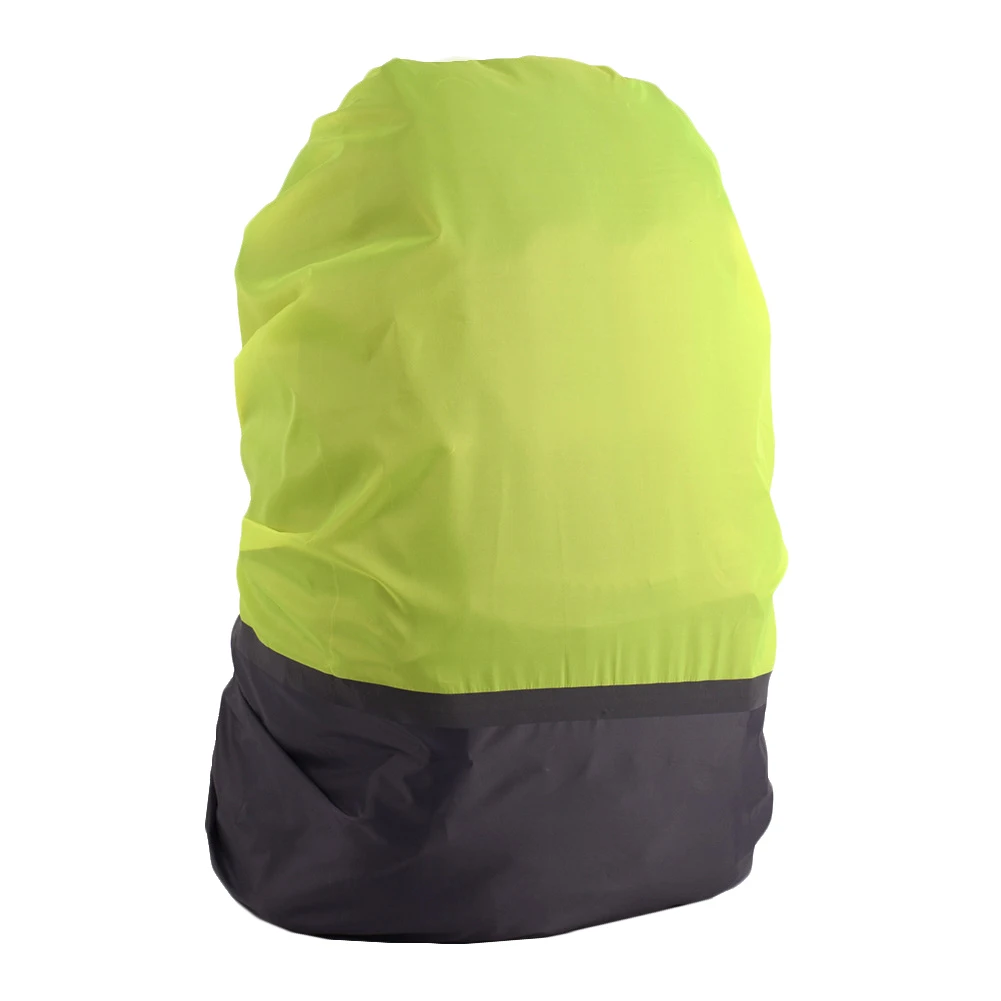 MrY М размер рюкзак дождевик светоотражающий водонепроницаемый чехол для Сумки Открытый Отдых Путешествия непромокаемые пылезащитные Чехлы для рюкзаков - Цвет: Зеленый